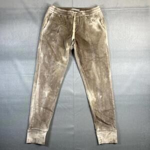 Joes Jeans Joggers Womens Medium Brown Groove Slim Distressed Reptile Snake USA